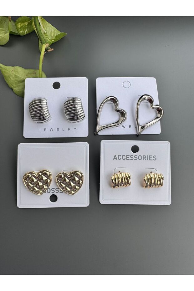 4’LÜ KÜPE SETİ ÇELİK - 1