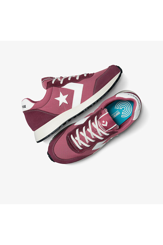 Omega Trainer Unisex Bordo Sneaker - 5