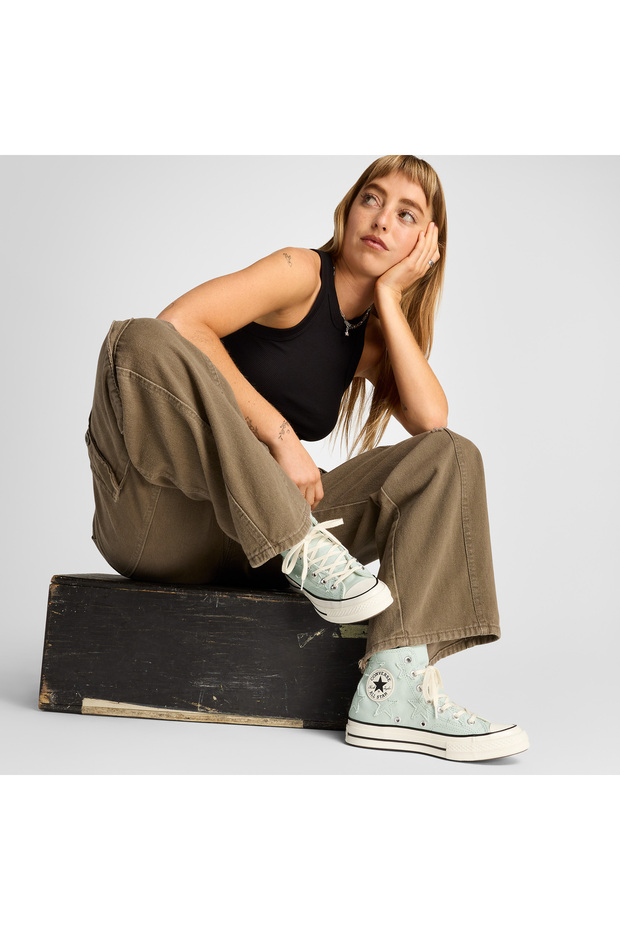 Chuck 70 Celestial Unisex Gri Sneaker - 8