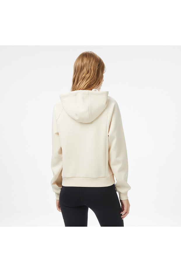 Kadın Krem Sweatshirt - 2