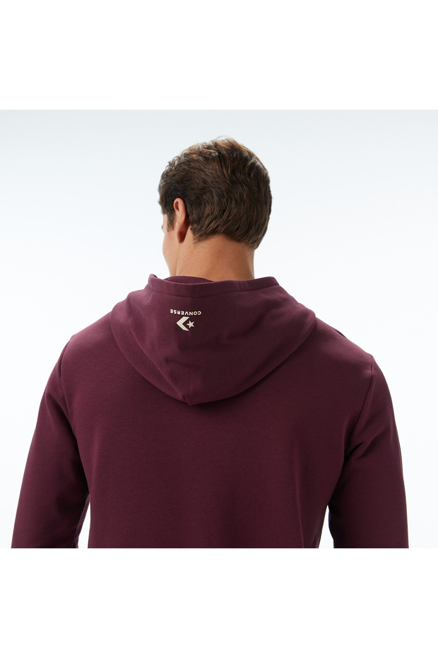 Erkek Bordo Sweatshirt - 6