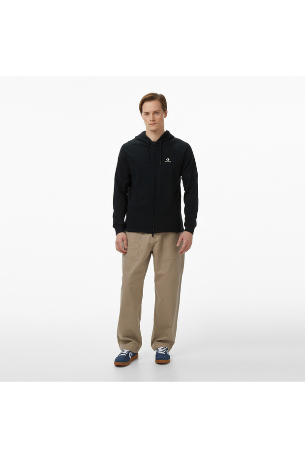 Erkek Siyah Sweatshirt - 3