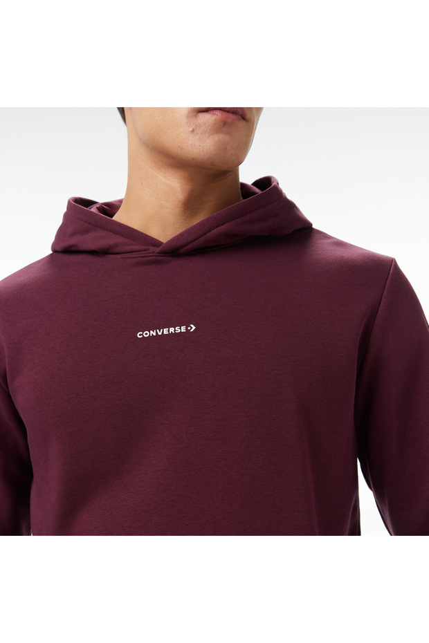 Erkek Bordo Sweatshirt - 5
