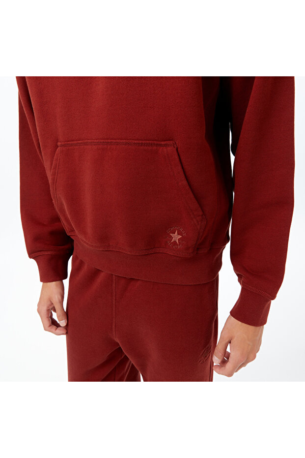 Erkek Bordo Sweatshirt - 5