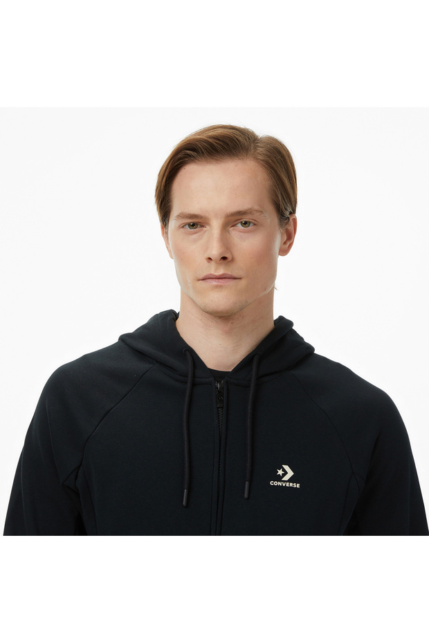 Erkek Siyah Sweatshirt - 4