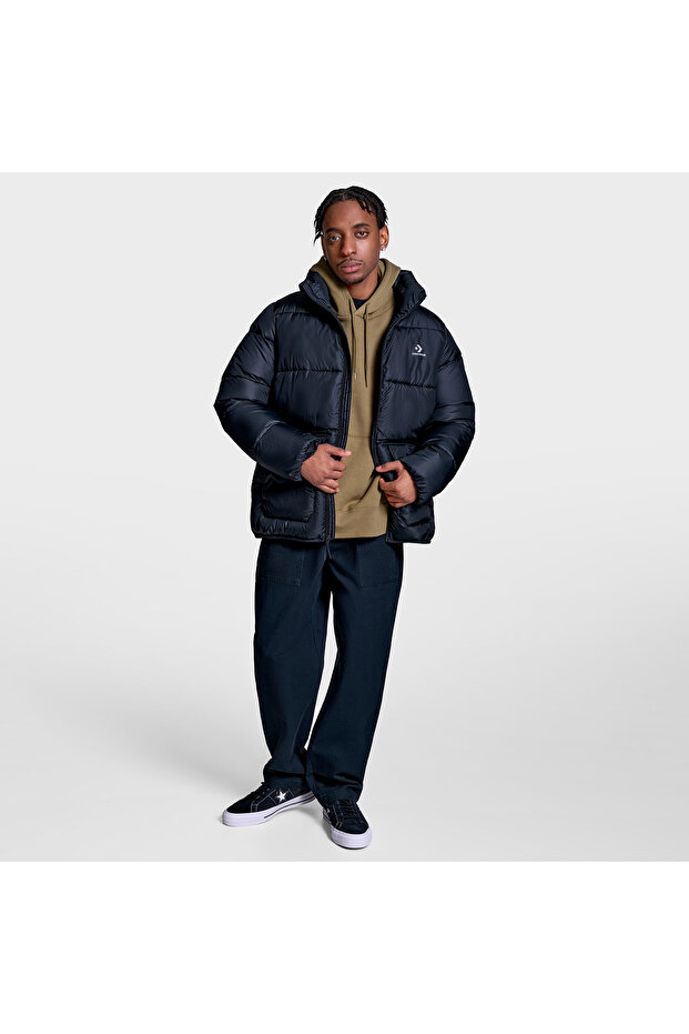 Core Puffer Erkek Siyah Ceket - 4