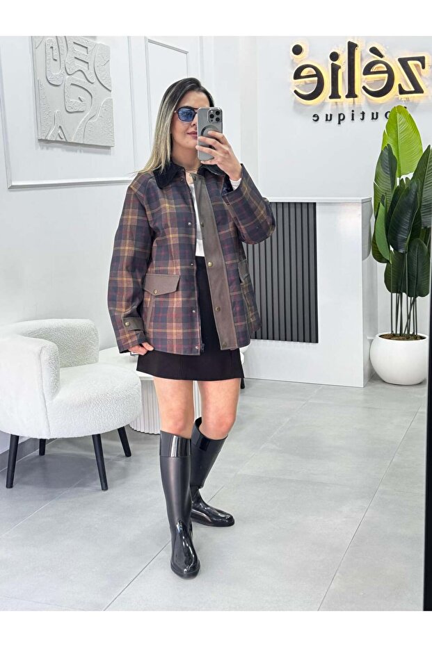 Ekoseli Trençkot - 4