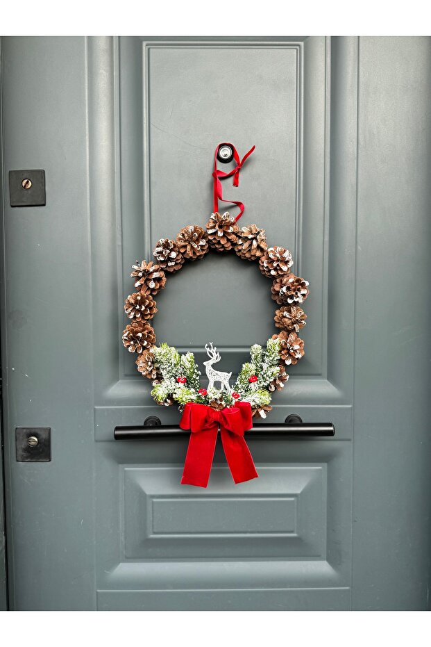 Tasarım Yılbaşı Kapı Süsü - 1
