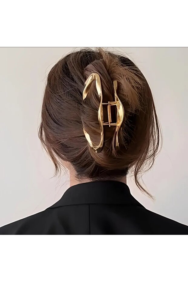 Large Size Metalized Cloud Latch Buckle Model-345 - 3