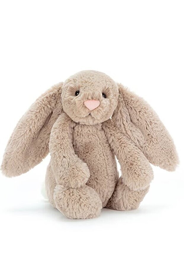 Bashful Beige Bunny Plush – Cute Valentine’s Gift for Kids & Adults, Collectible Jellycat, 28cm