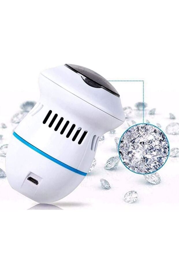 Cordless Electric Foot Callus Remover Mini Pedicure Kit - Waterproof