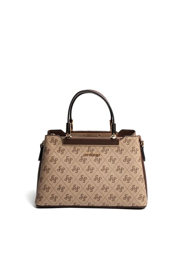 Dark Beige - Brown Monogram Women's Handbag Sp913