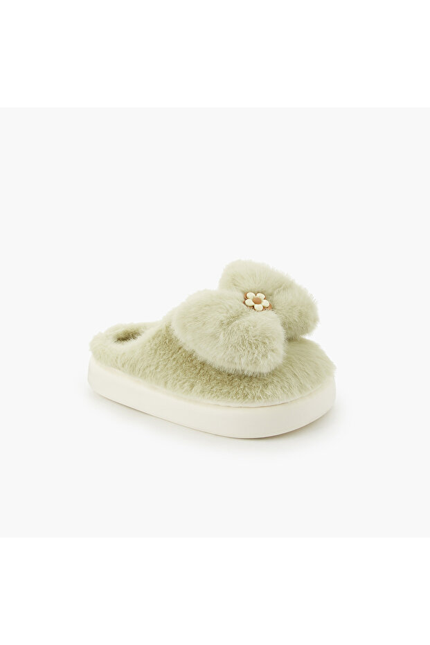 Women Floral Accent Bedroom Slides