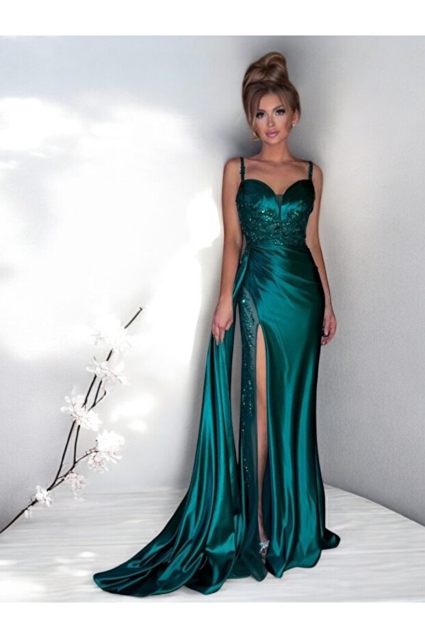 Rochie Eleganta Aspen Verde - 3