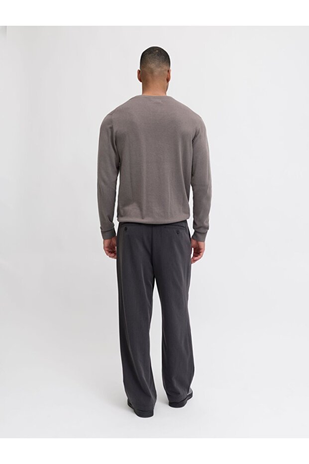 Strickpullover Einfarbig Strickpullover - 3