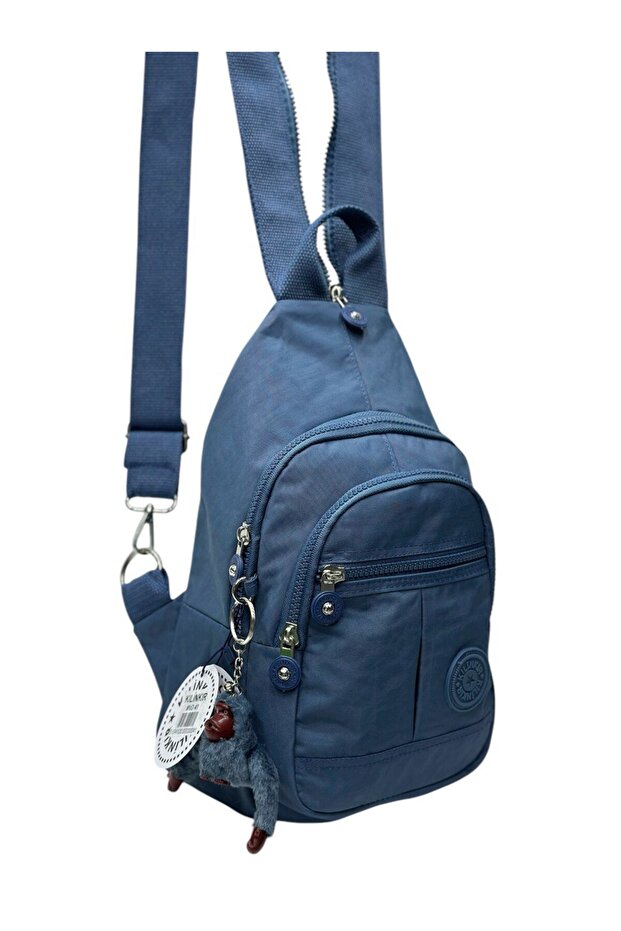 Single Shoulder Waterproof Crossbody Backpack – Multi-Compartment Lightweight Sling Bag