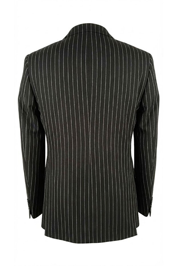 Men's stylish striped jacket - 2