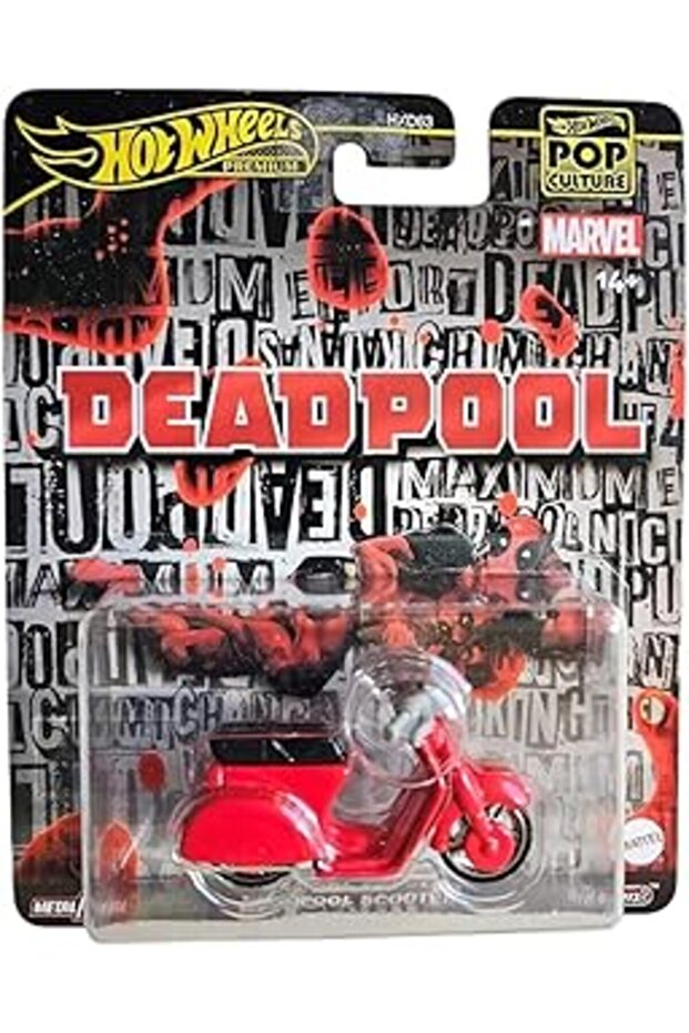 Collector Deadpool Scooter Collectible Vehicle