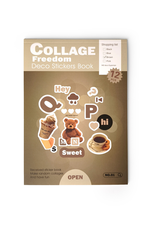12 Sayfa Sticker Book - 1