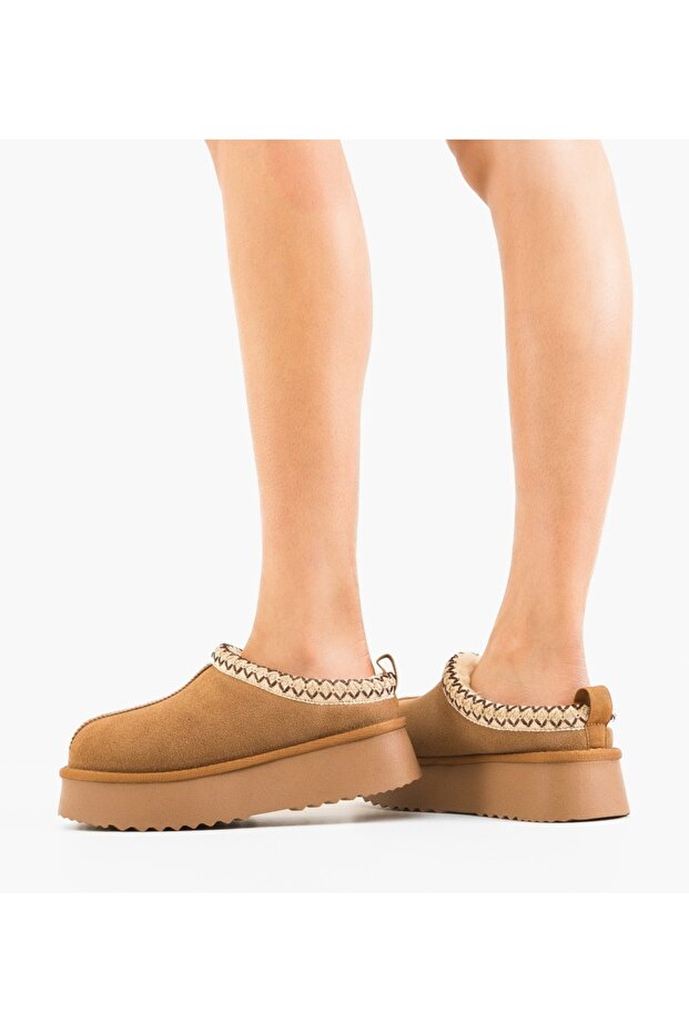 Ug Patch Camel Slippers - 6