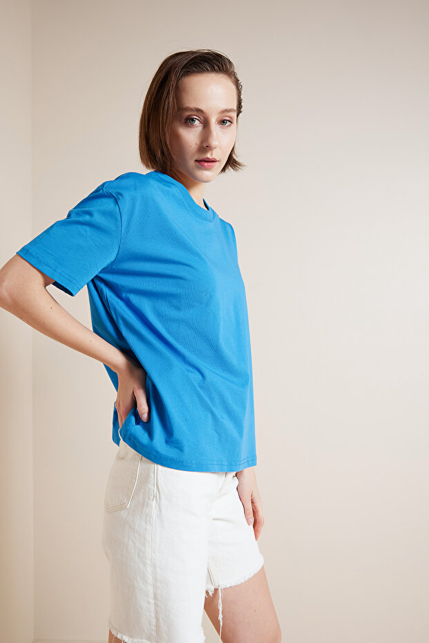 CYCLING NECK SHORT SLEEVE T-SHIRT