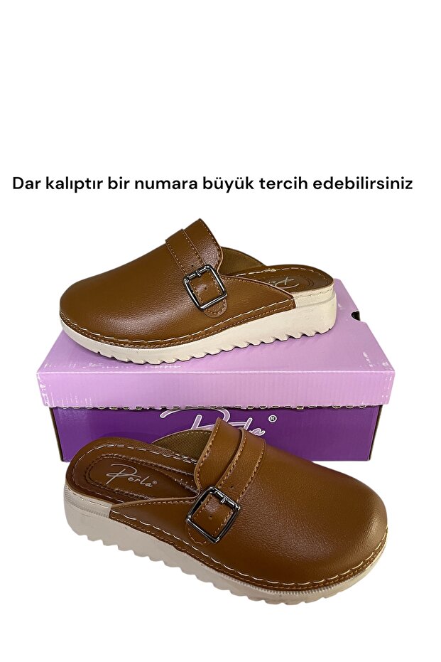Ayder Taba Side Buckle Orthopedic Daily Work Place Hospital Factory Indoor Orthopedic Sabo Slippers