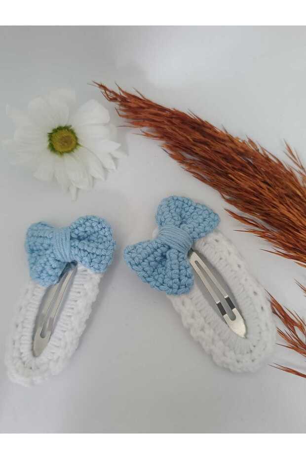 Handmade Classic Bowknot Snap Knit Buckle (2 Pieces)