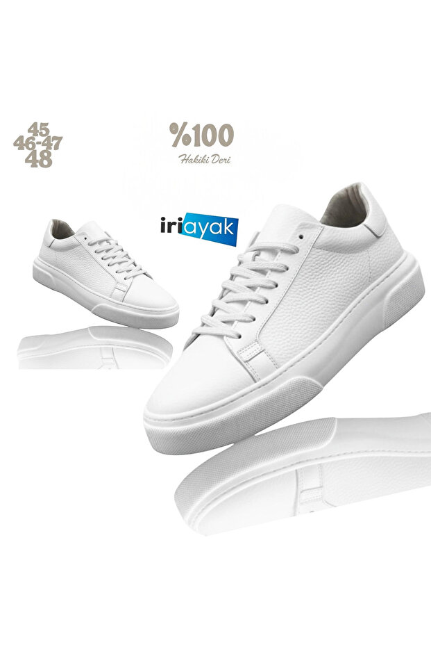 Large Size Genuine Leather 40-48 / Comfortable Sole Casual Shoes / Men - Suitable for Daily Use
