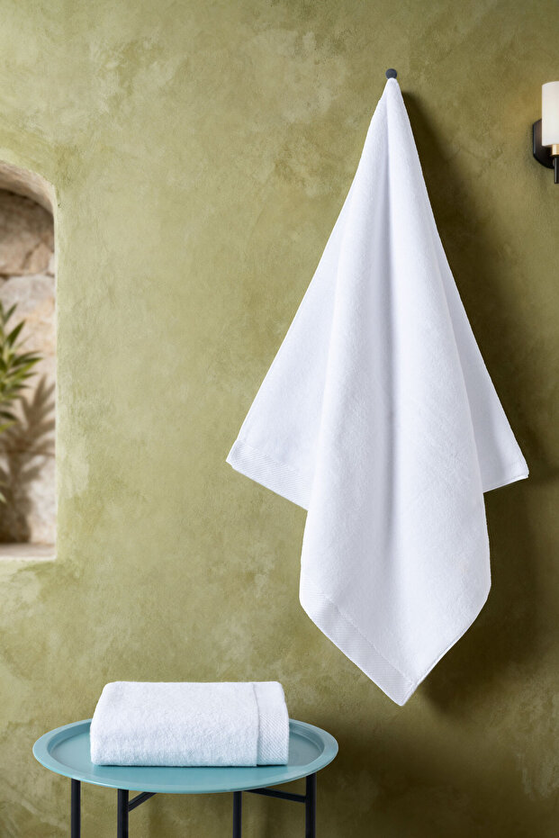 Lord Series 2-Piece Microcotton Towel Set – 50X90 & 80X150 Cm, 500 Gsm