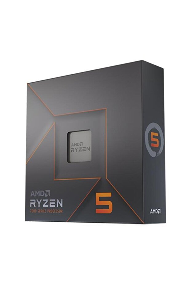 معالج RYZEN 5 7500X3D سداسي النواة بسعة 96 ميجابايت بدون مروحة