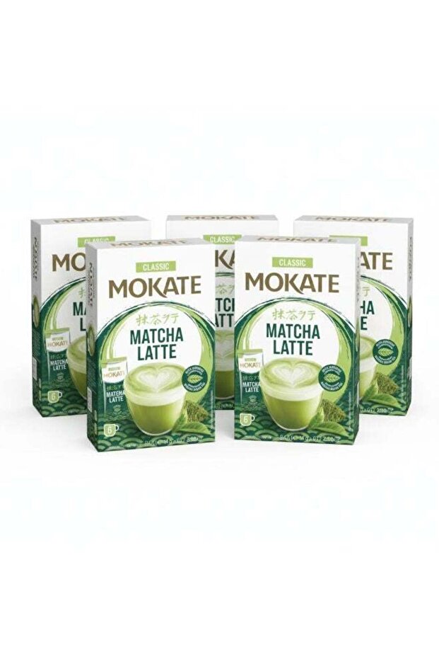 Classic Matcha Latte 84g, 6 Servings Each – (Pack of 5)