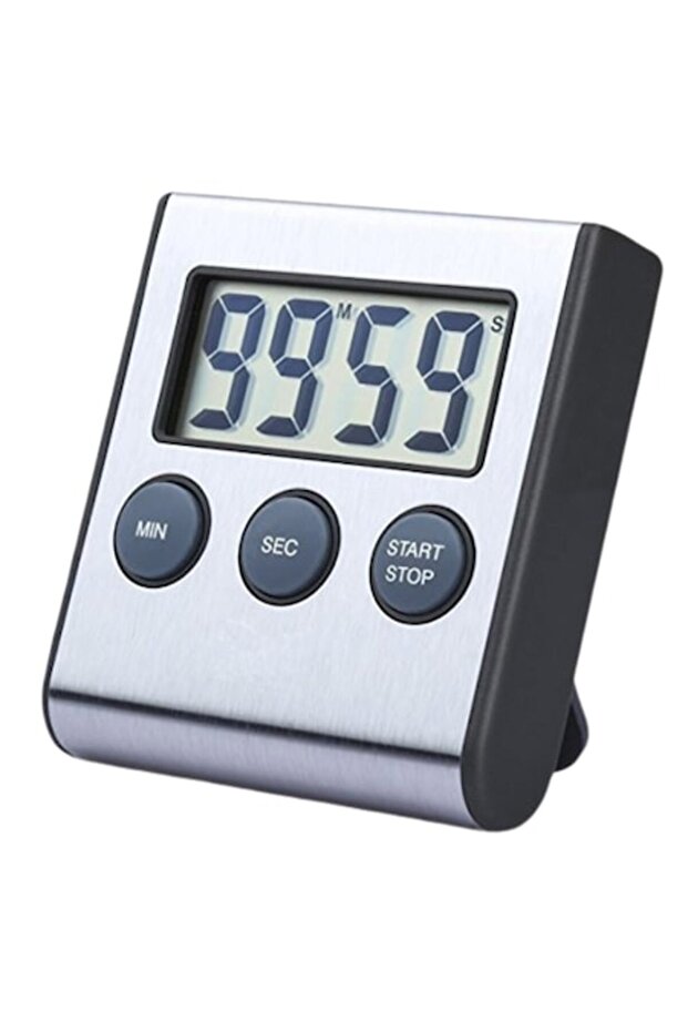 Digital Kitchen Timer - Professional Multifunction Timer with Large LED Display, Compact, Ma - 1