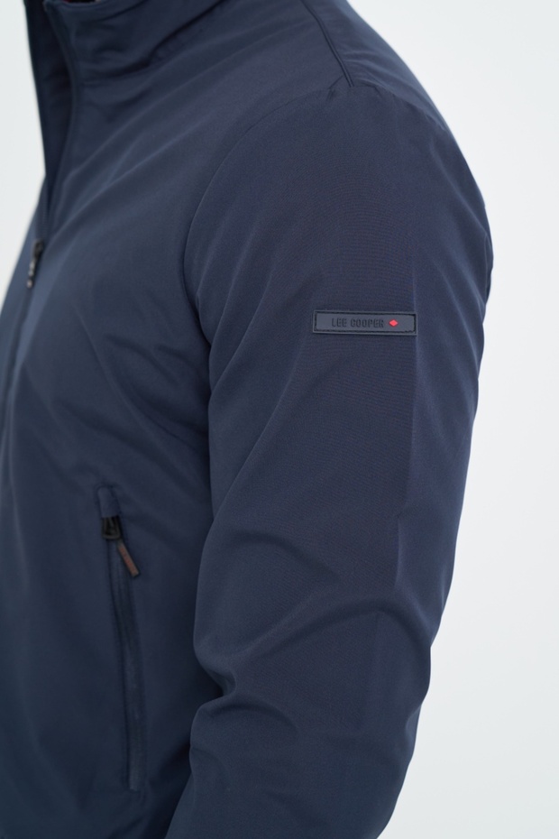 Men's thin jacket in solid color - 3