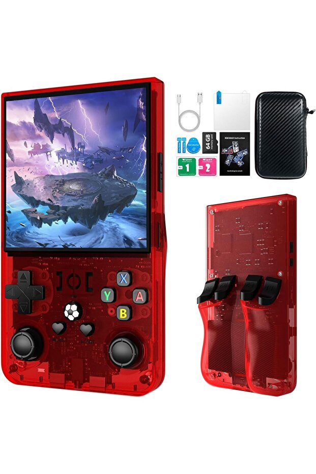 R36MAX New Retro Handheld Game Console - 1