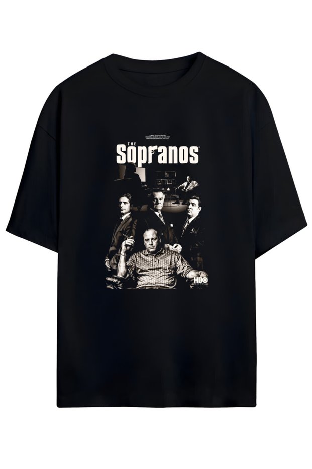 The Sopranos-Tony Soprano Bada Bing Club Custom Design | Unisex Cotton T-Shirt