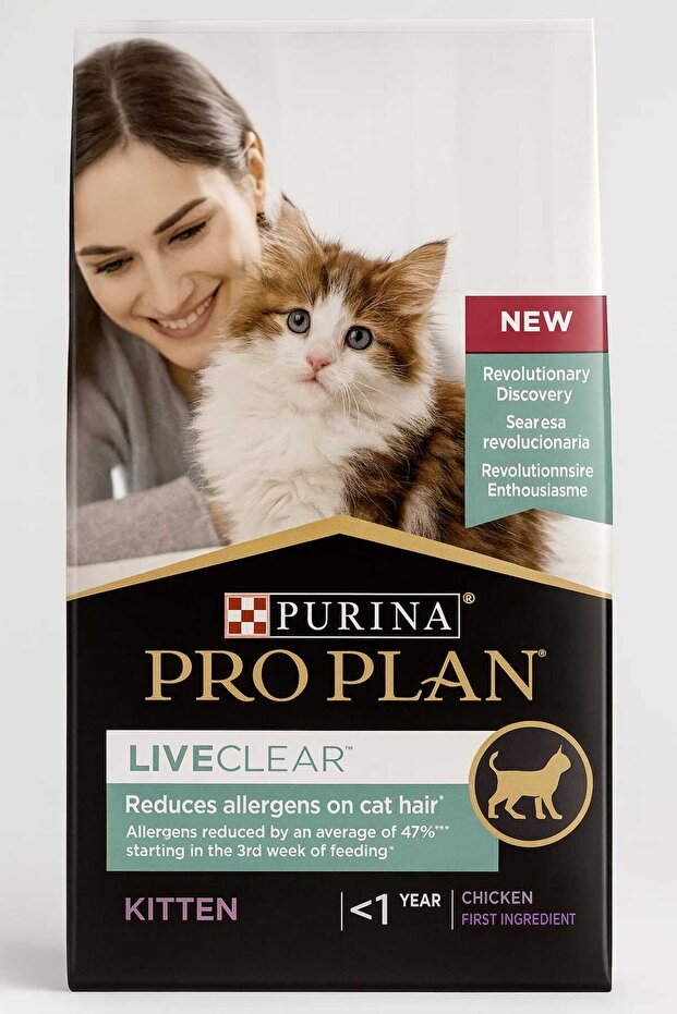 proplan lıveclear kitten hindili 1.4 kg - 1