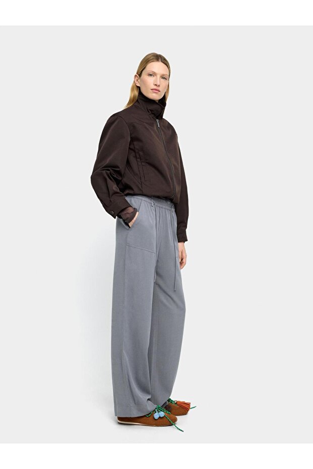 Cepli Elastik Bel Pantolon - 3