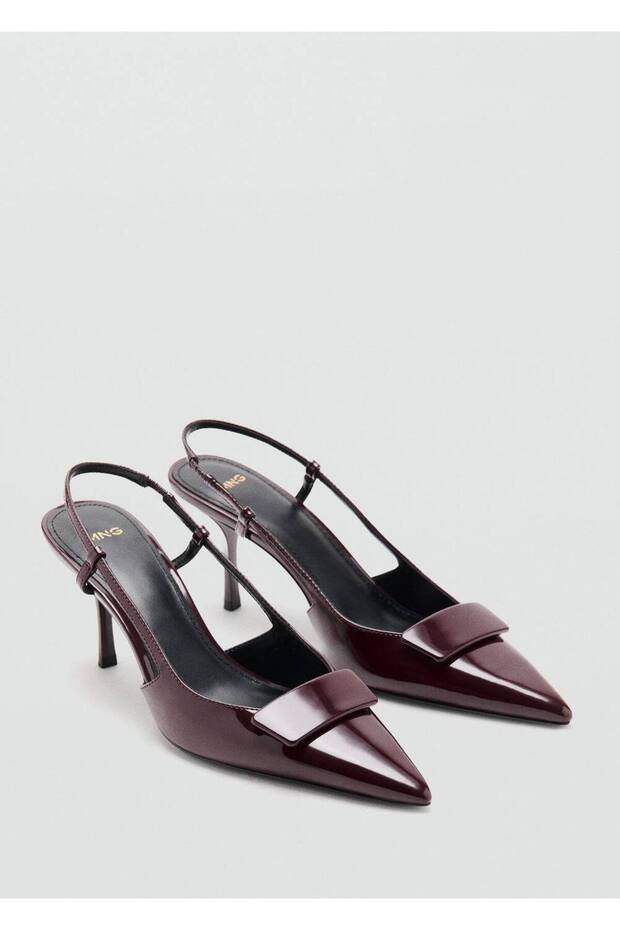 Topuklu rugan ayakkabı - 1