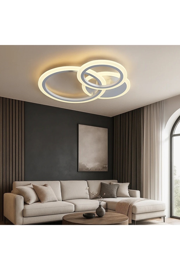 Lustra LED cu Telecomanda Model Modern – Corenith - 1