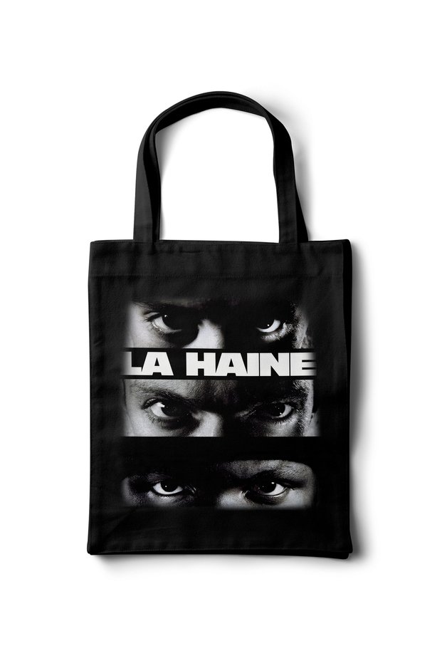 Gabardine Cloth Bag – "La Haine" Film Design - 35X40