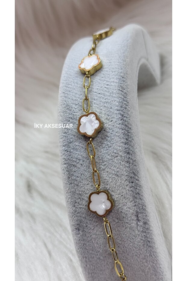 Xuping Clover Bracelet Steel