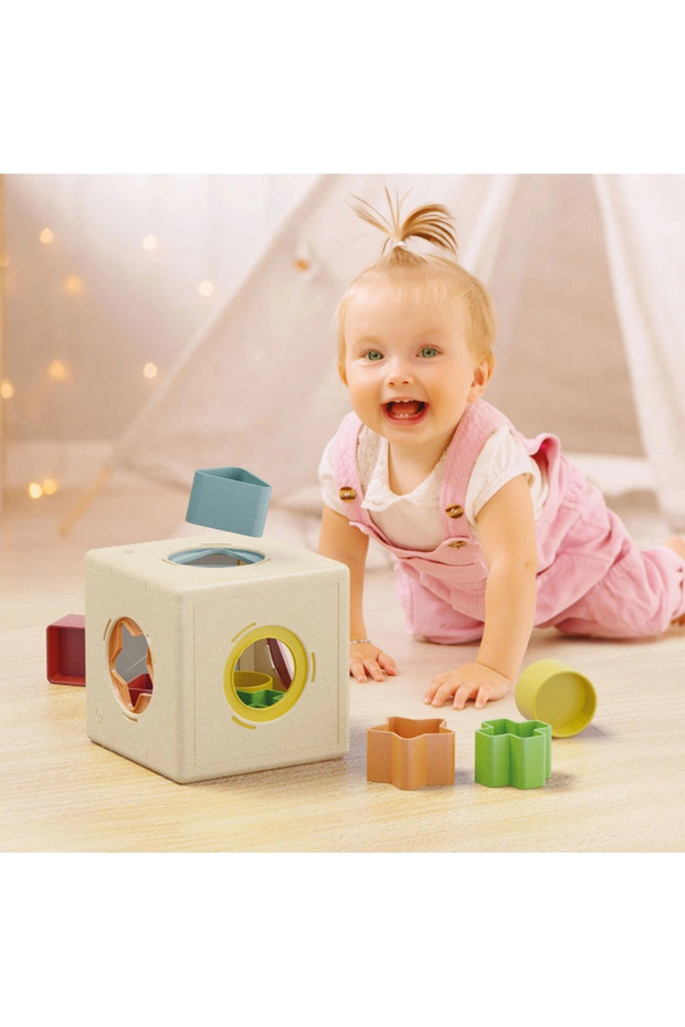 Quercetti Bultak Bioplastic Environmentally Friendly Safe Educational Baby Development Toy over 1 Year Old