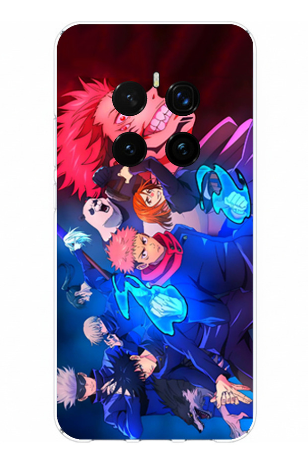 حافظة سيليكون متوافقة مع هاتف Honor Magic 7 PRO من Jujutsu Kaisen مطبوع
