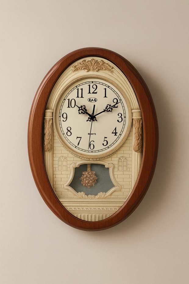 “Norevan” Pendulum Wall Clock - 1