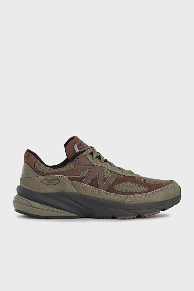 Suede Logo Lace-Up Sneaker Shoes Men's Shoes U990Ca6