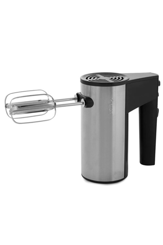 Hand Mixer, 5 Speeds, Turbo, Eject Button, Silver