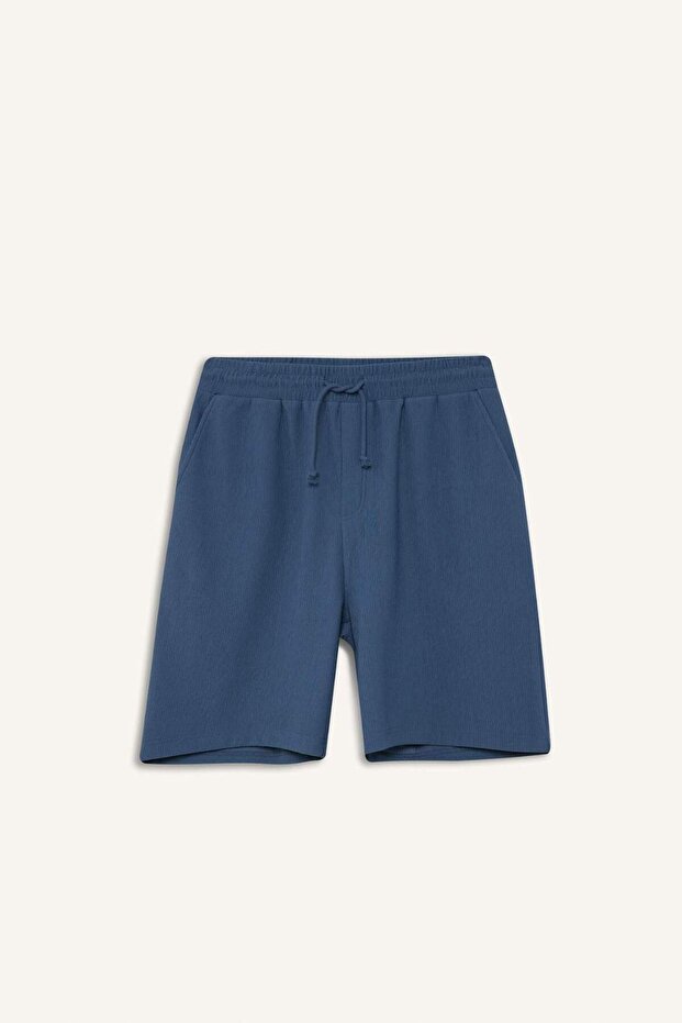 Regular Fit Düz Paça Şort D9493AX25SM - 7