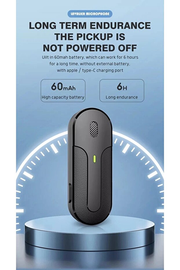 ميكروفون لافالير (ميكروفون طية صدر السترة) - 2