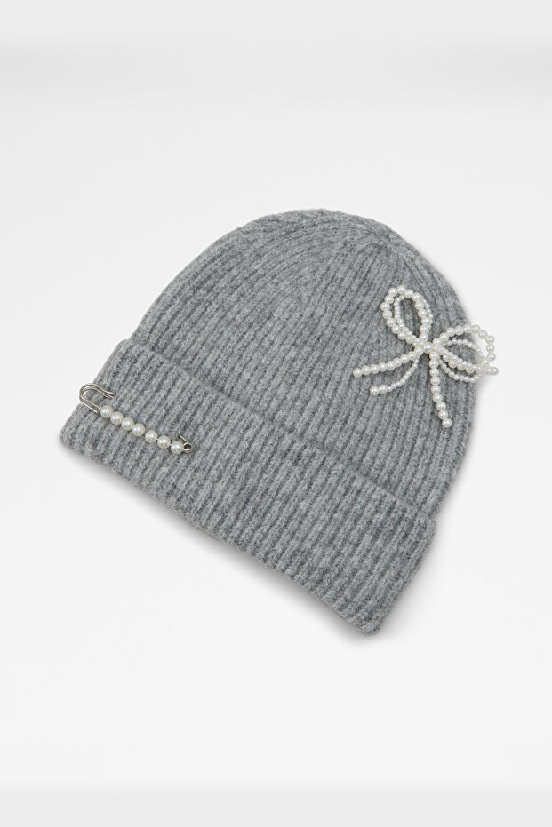 DEVOTION - Kadın Gri Şapka - 1