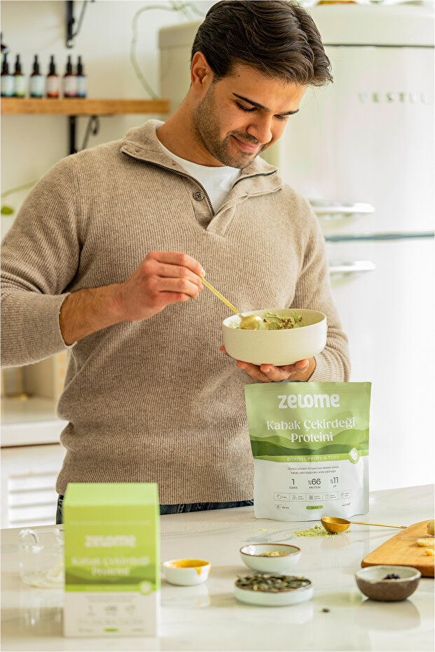 Kabak Çekirdeği Proteini 330 g | %100 Bitkisel Protein - 5